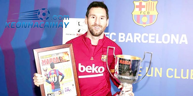 Lionel Messi từng giành danh hiệu Pichichi