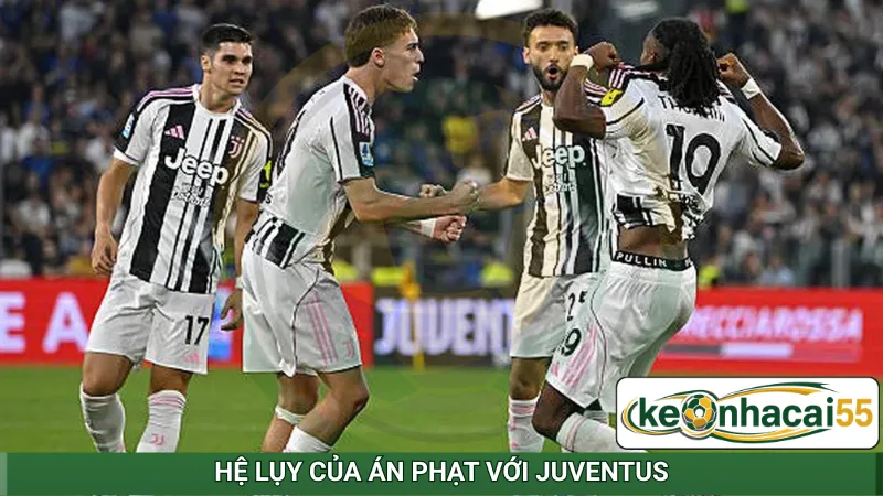 Hệ lụy của án phạt với Juventus