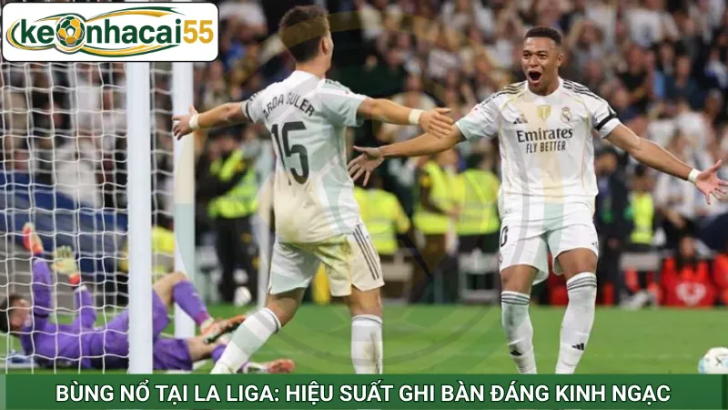 Bùng nổ tại La Liga: Hiệu suất ghi bàn đáng kinh ngạc