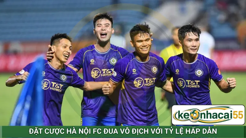 Đặt cược Hà Nội FC đua vô địch với tỷ lệ hấp dẫn